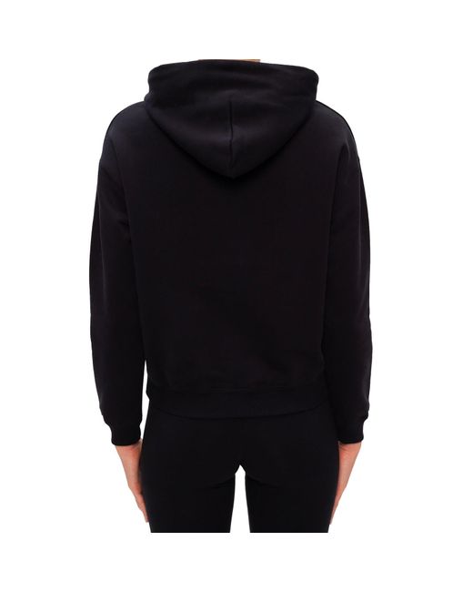 Balenciaga Black Logo Hooded Sweatshirt