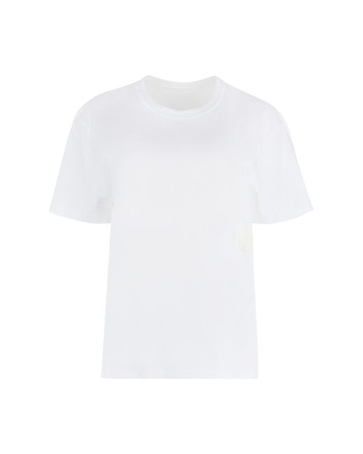 Alexander Wang White Cotton T-Shirt T-Shirts & Jerseys