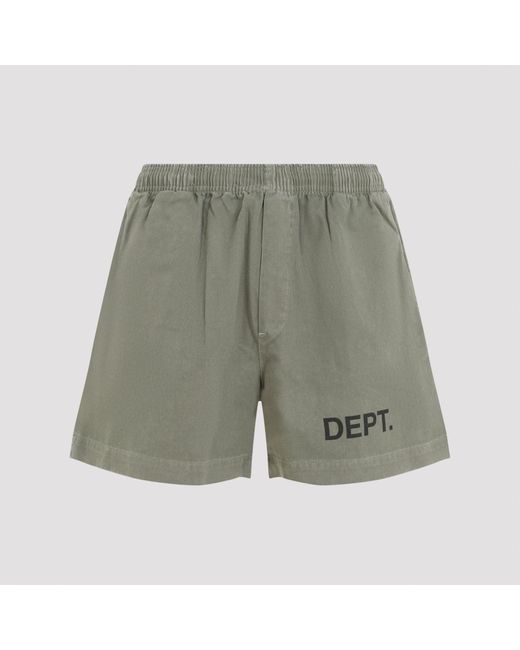 GALLERY DEPT. Green Logo Zuma Short for men