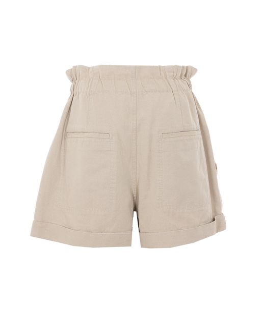 Isabel Marant Natural Shorts Cotton