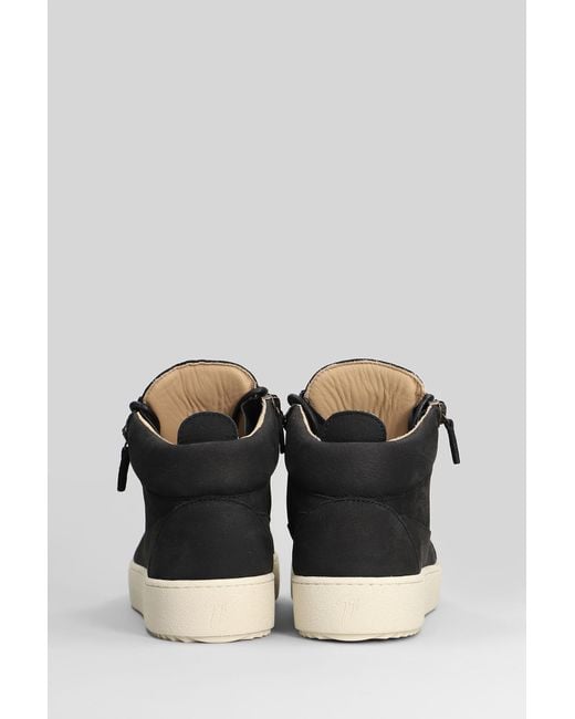 Giuseppe Zanotti Black Kriss Sneakers for men