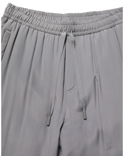 Dolce & Gabbana Gray Cotton Jogger Sweatpants Trouser Pants for men