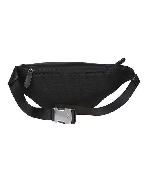 Michael Kors Black Varick Zipped Belt Bag for men
