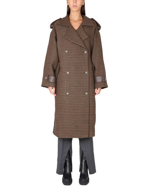 The Mannei Brown Shamali Oversize Coat