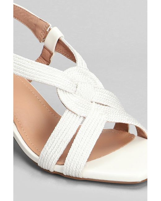 Bibi Lou White Setsuko Sandals
