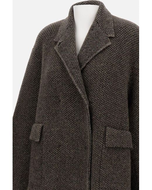 Boboutic Black Double-Breasted Jacket