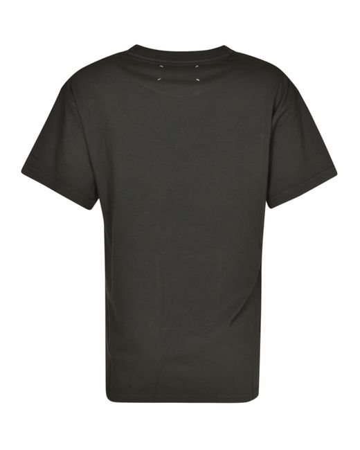 Maison Margiela Black Round Neck T-shirt