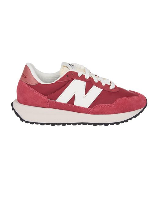 New Balance 237 Sneakers - Women in Red | Lyst