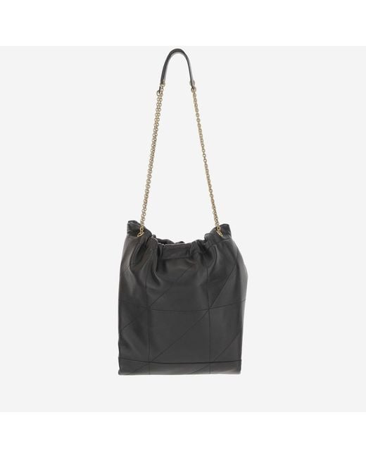 Saint Laurent Black Shoulder Bag Jamie Pochon Leather