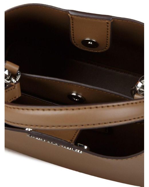 Michael Kors Brown Crossbody Bag 88.Coated Canvas Crossbody-Bags