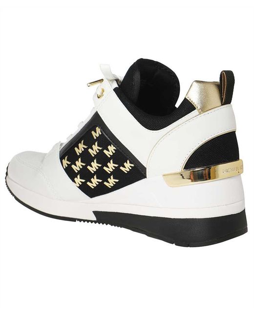 MICHAEL Michael Kors White Georgie Low-top Sneakers