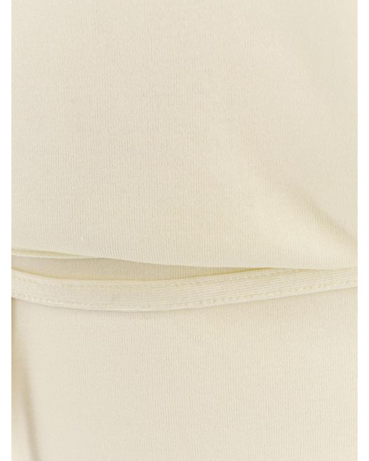 Lemaire White T-shirt Dress