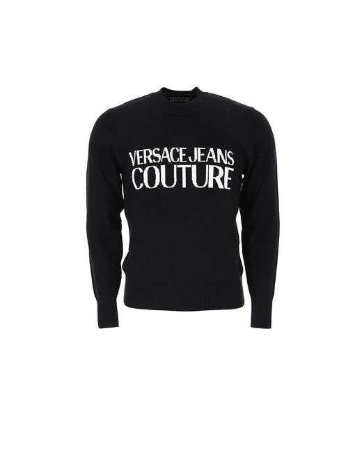 Versace Jeans Black Sweater for men
