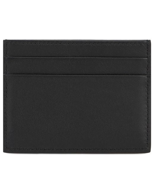 Dolce & Gabbana Black Cardholder Calfskin Wallets & Purses
