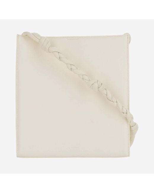 Jil Sander Natural Medium Tangle Bag