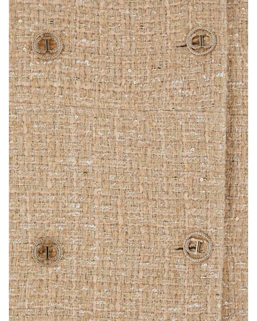 Twinset Natural Cappotto