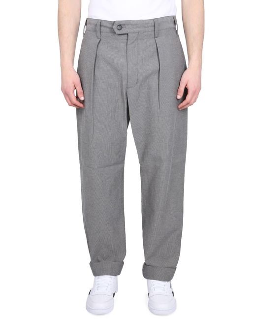 Engineered Garments Gray Pants With Pleats for men