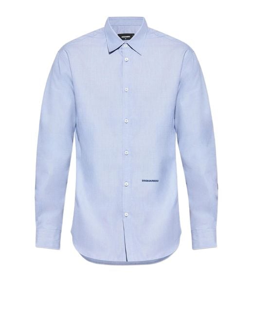 DSquared² Blue Shirts for men