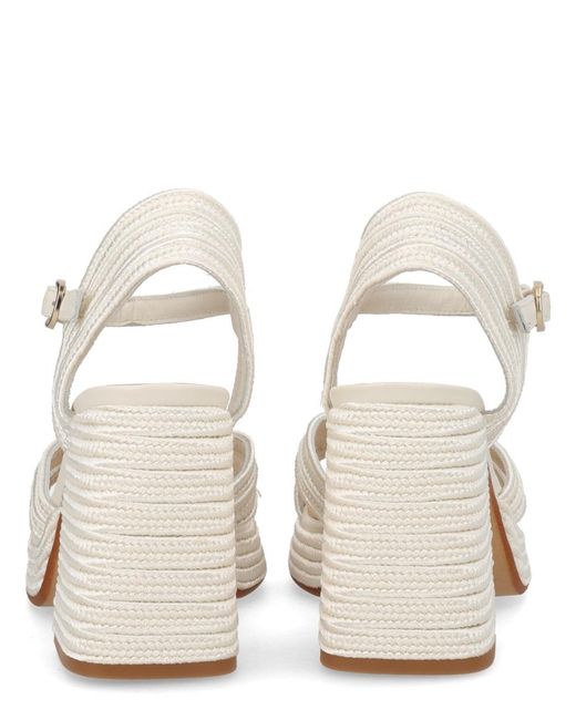Castaner Natural Espadrille Valley Shoe