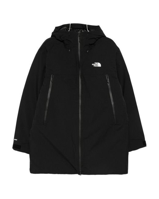 The North Face Black Hooded Parka for men