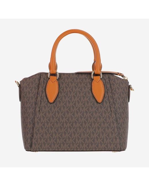 Michael Kors Brown Sienna Bag 89.Pvc Handbags
