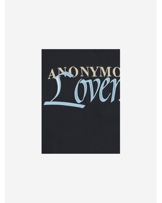 J.W. Anderson Black Cotton Sweatshirt With Logo Knitwear for men