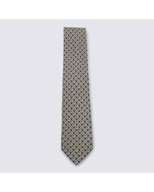 Ferragamo Gray Ties _Si for men