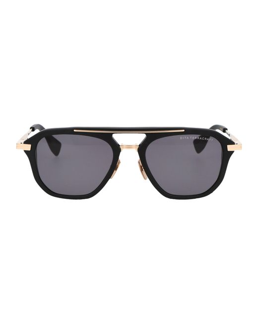 Dita Eyewear Black Terracraft Sunglasses for men