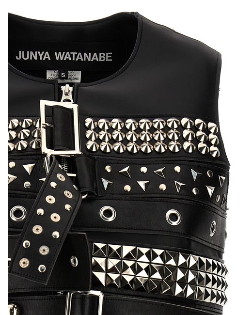 Junya Watanabe Black Studs Vest