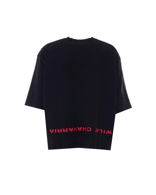 Willy Chavarria Black Cotton for men
