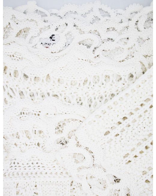 Ermanno Scervino White Sweater