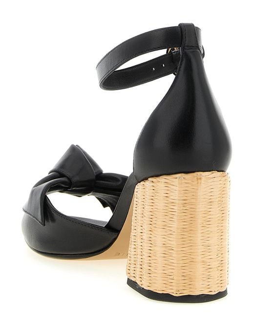 Alexandre Birman Black Birman X Agua By Aguabendita 'Maxiclarita' Sandals