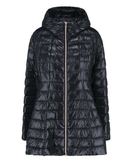 Herno Black Jackets Polyamide