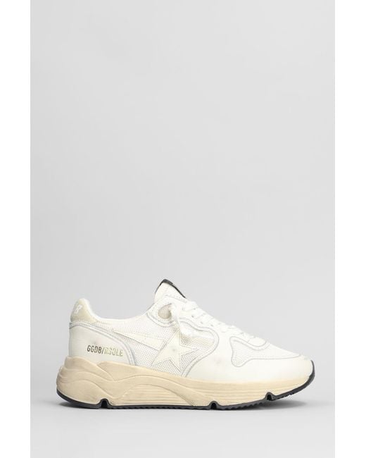 Golden Goose Deluxe Brand White Running Sneakers