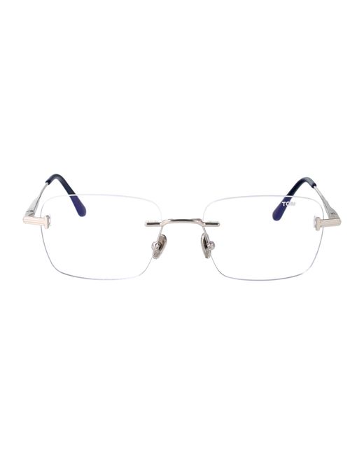 Tom Ford Metallic Ft6117-B 016 Metal Optical