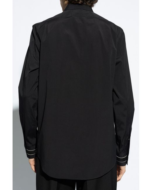 Alexander McQueen Black Cotton Shirt, for men