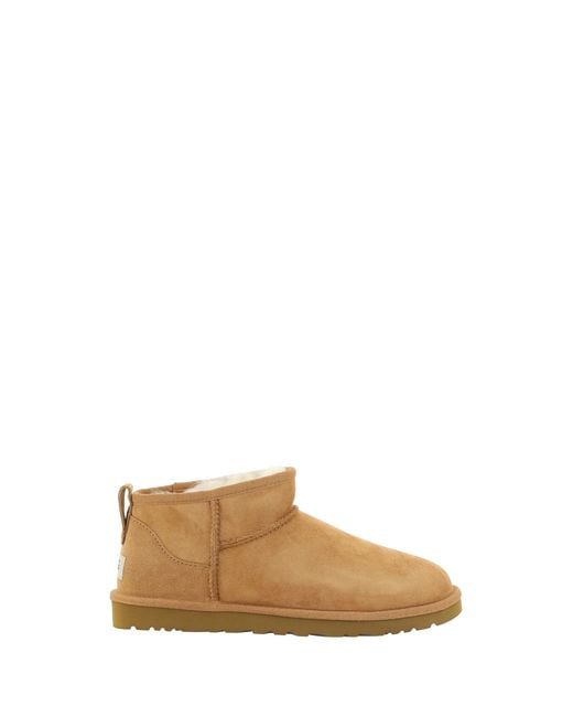 Ugg Brown Boots Classic Ultra Mini Suede Upper: Mutton for men