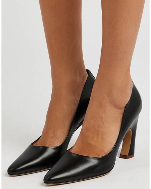 Chloé White Oli 80 Pointed Toe Pumps Shoes