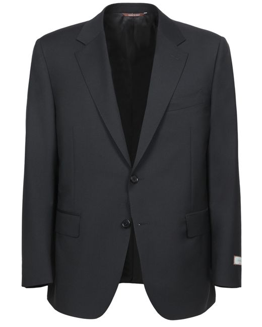 Canali Black Suits for men
