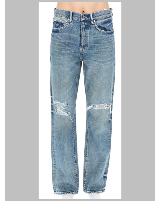 Purple Brand Blue Jeans Cotton for men