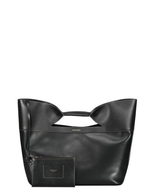 Alexander McQueen Black Elegant, Spacious And Durable Bag