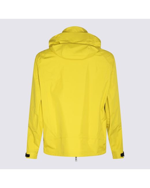 Zegna Yellow Cotton Casual Jacket for men