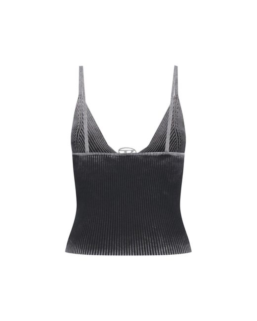 DIESEL Black M-Laila Crop Top