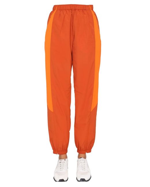 Y-3 Orange Jogging Pants