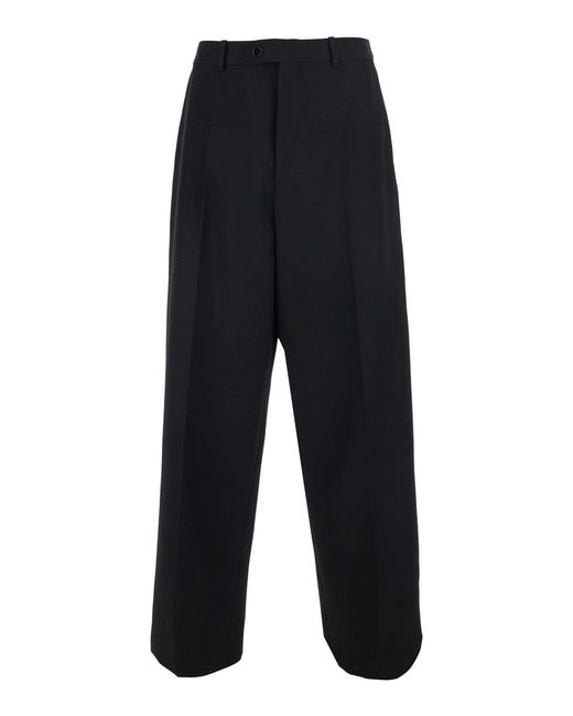 Balenciaga Blue Trousers Wool for men