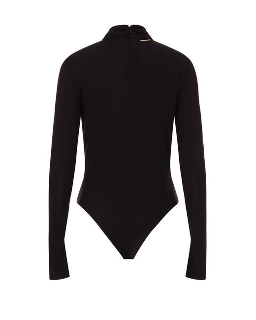 Roberto Cavalli Black Just Cavalli Body With Long Sleeves