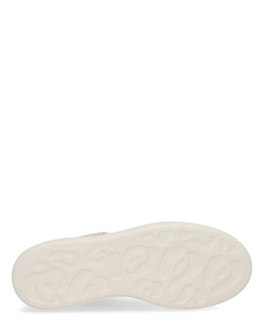 McQueen Natural Oversize Sneaker Shearling Trainers