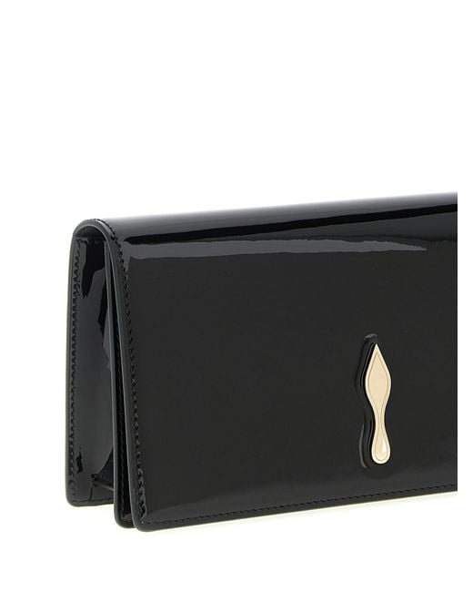 Christian Louboutin Black Calfskin Clutch Bag