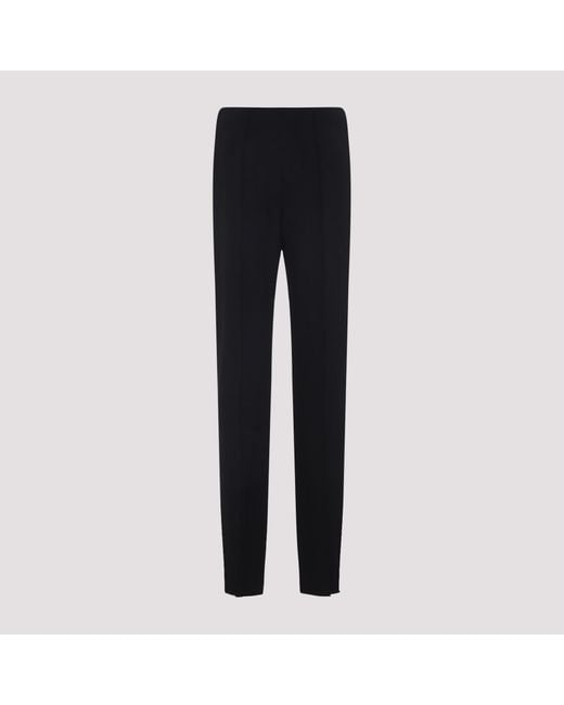 Giorgio Armani Black Viscose Pants