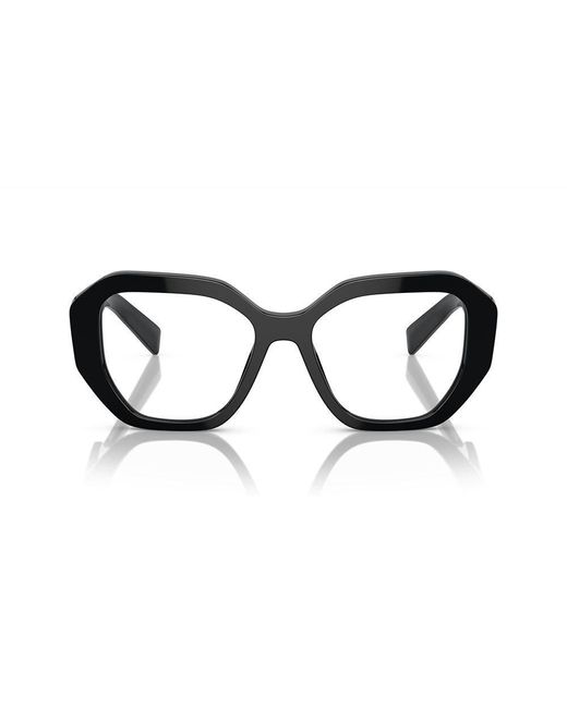 Prada Black Irregular-frame Glasses